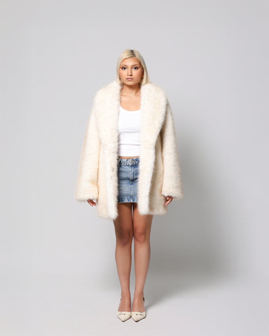 LUISA COAT - SNOW