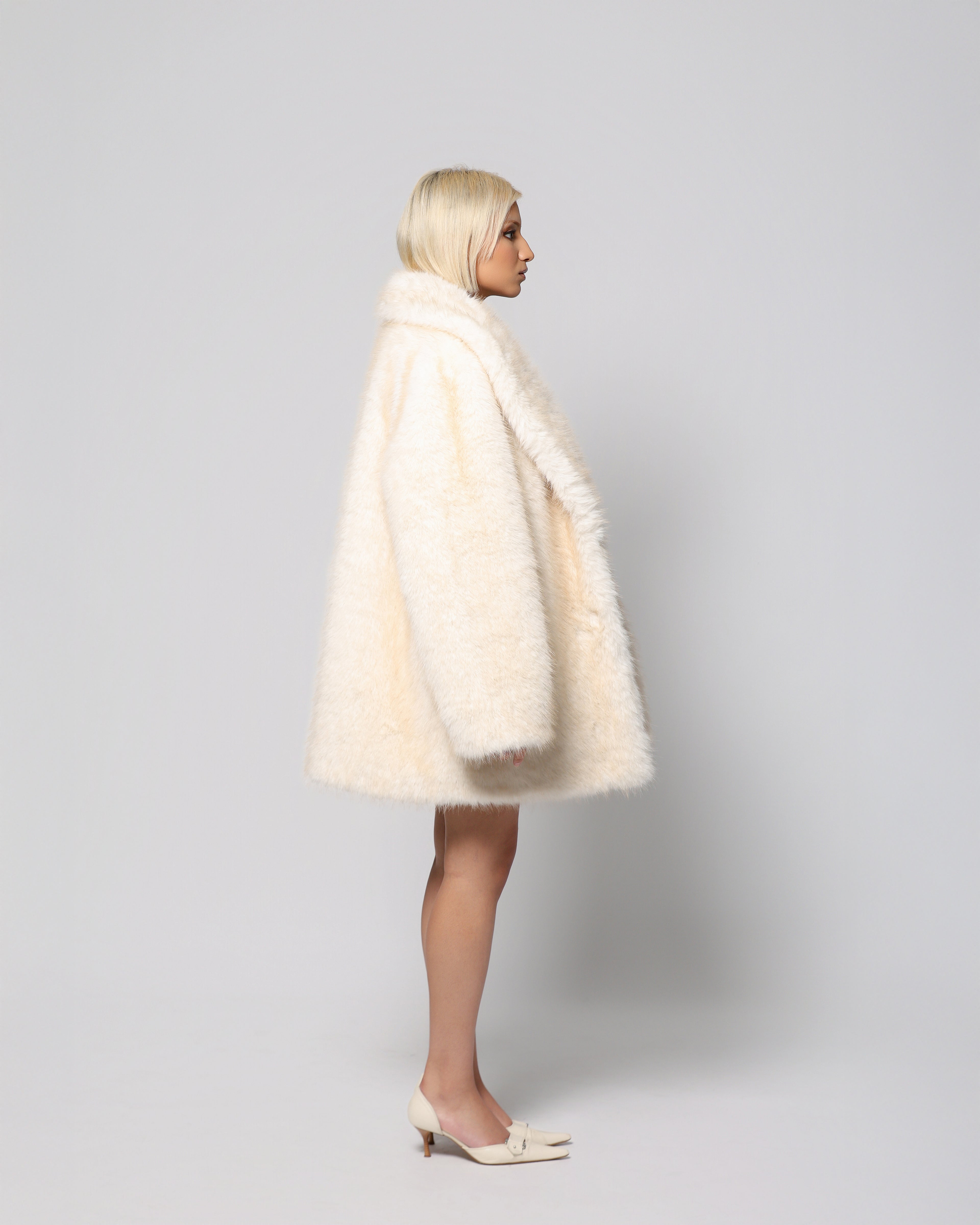 LUISA COAT - SNOW