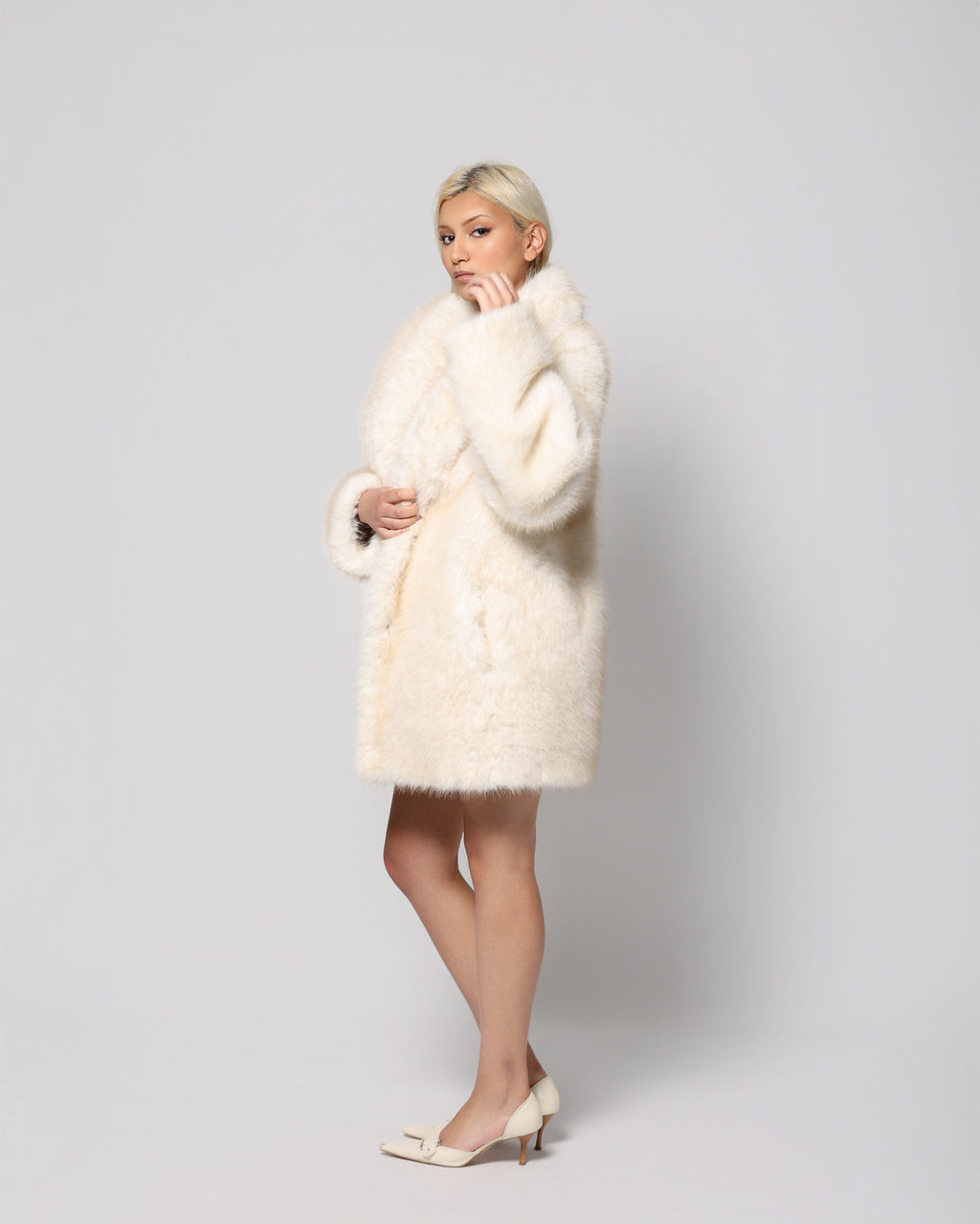 LUISA COAT - SNOW