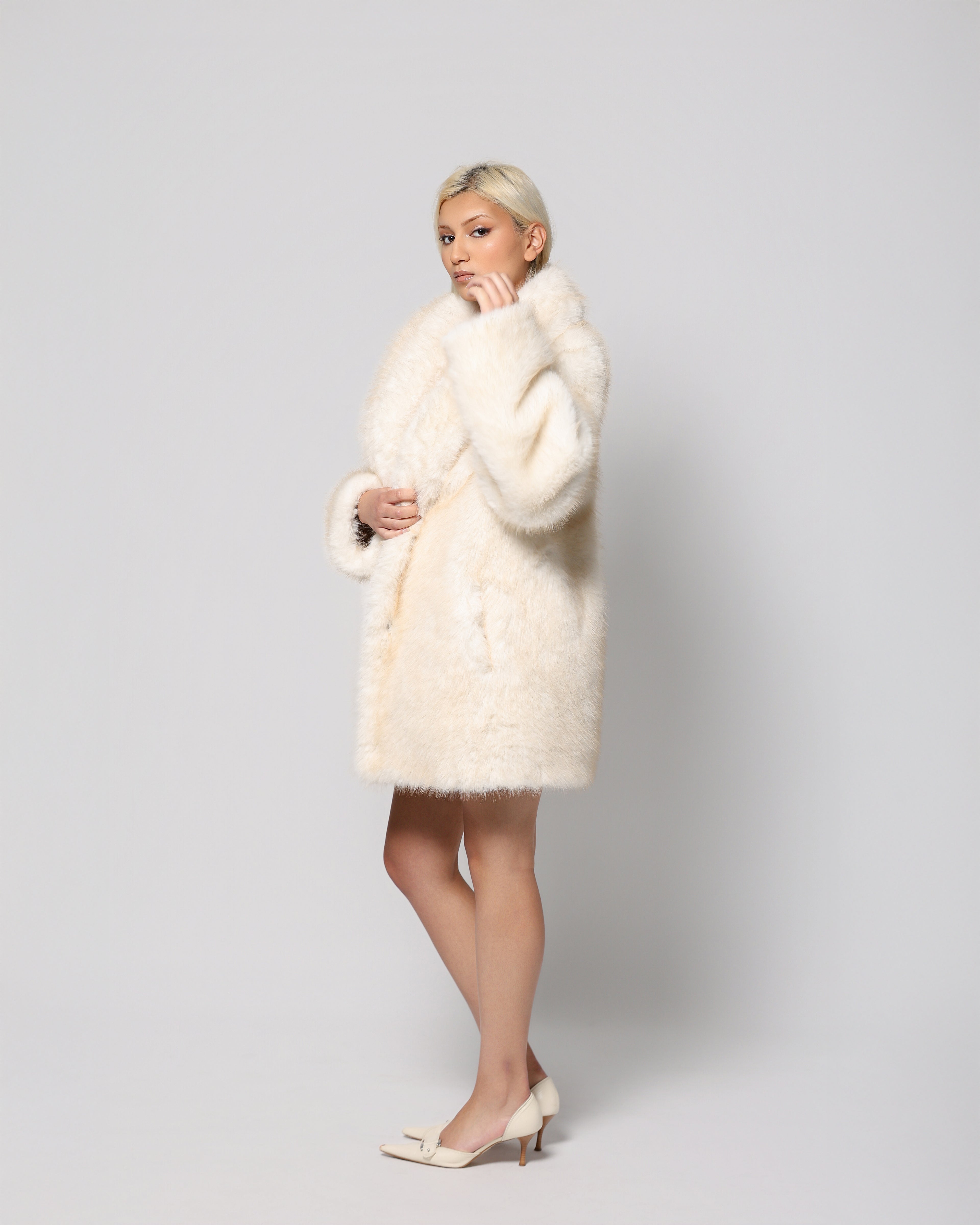 LUISA COAT - SNOW