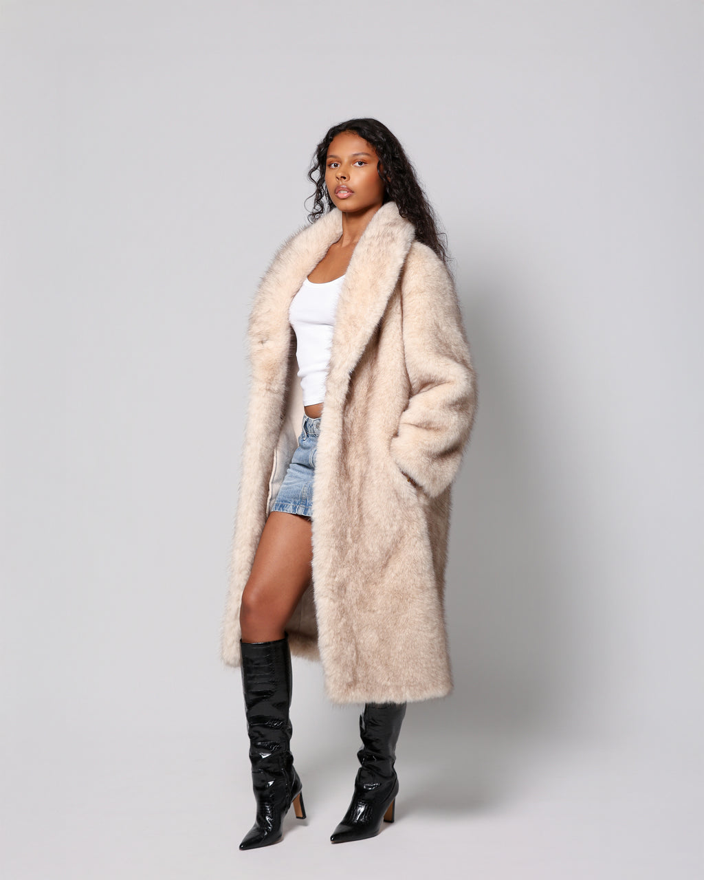 SKADI COAT - FAWN