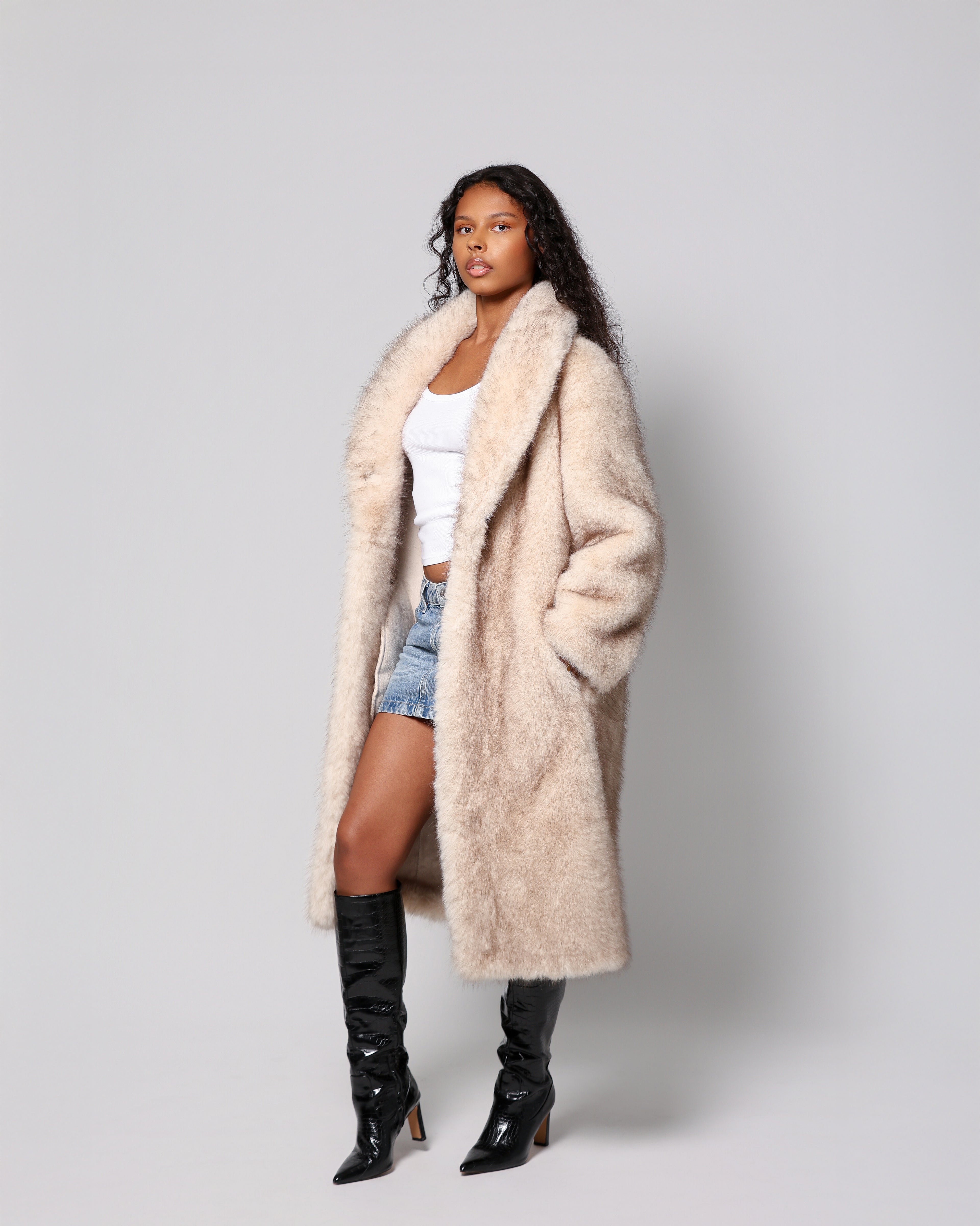 SKADI COAT - FAWN