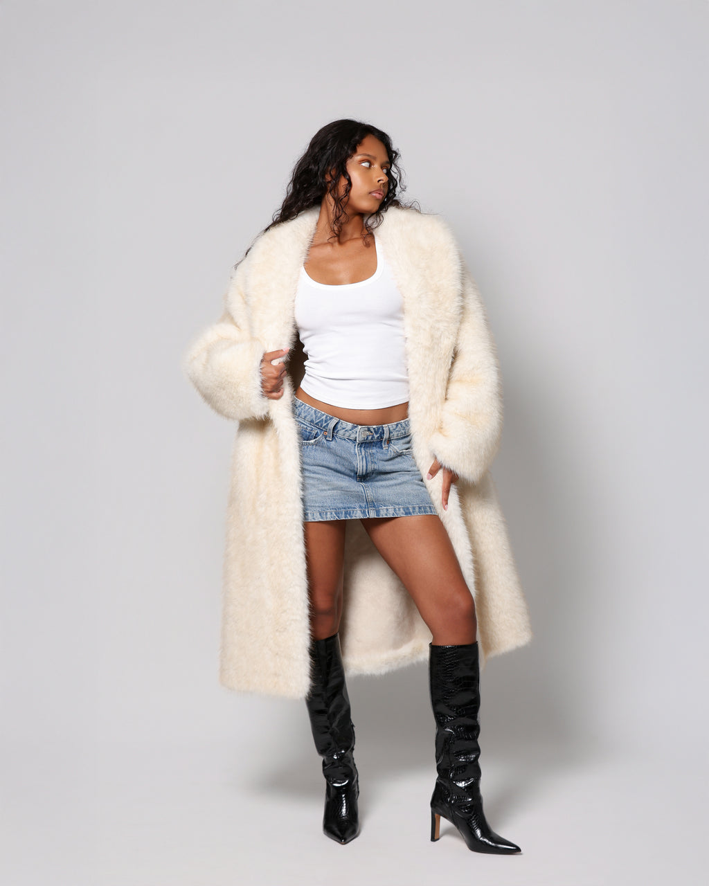 SKADI COAT - SNOW