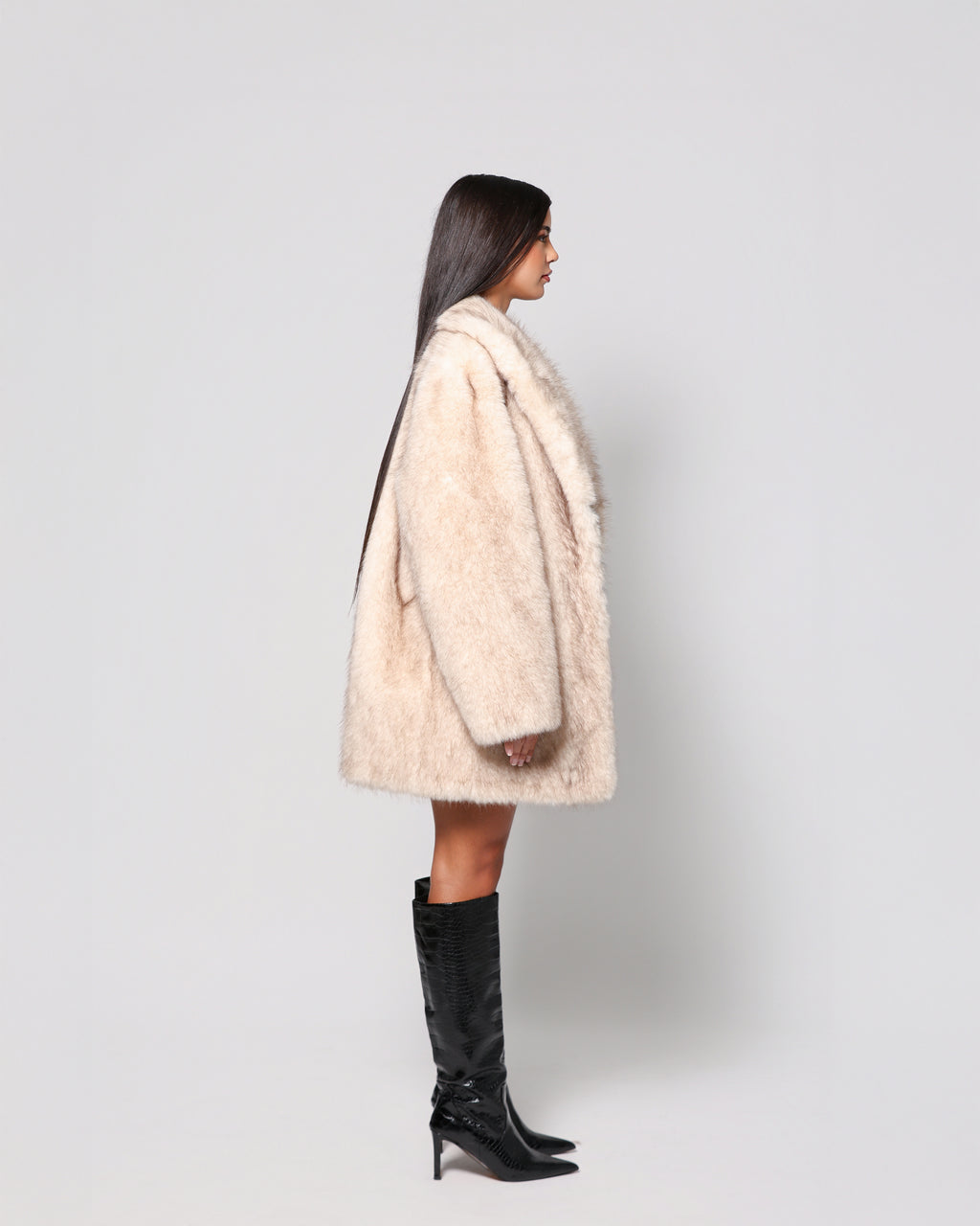 LUISA COAT - FAWN