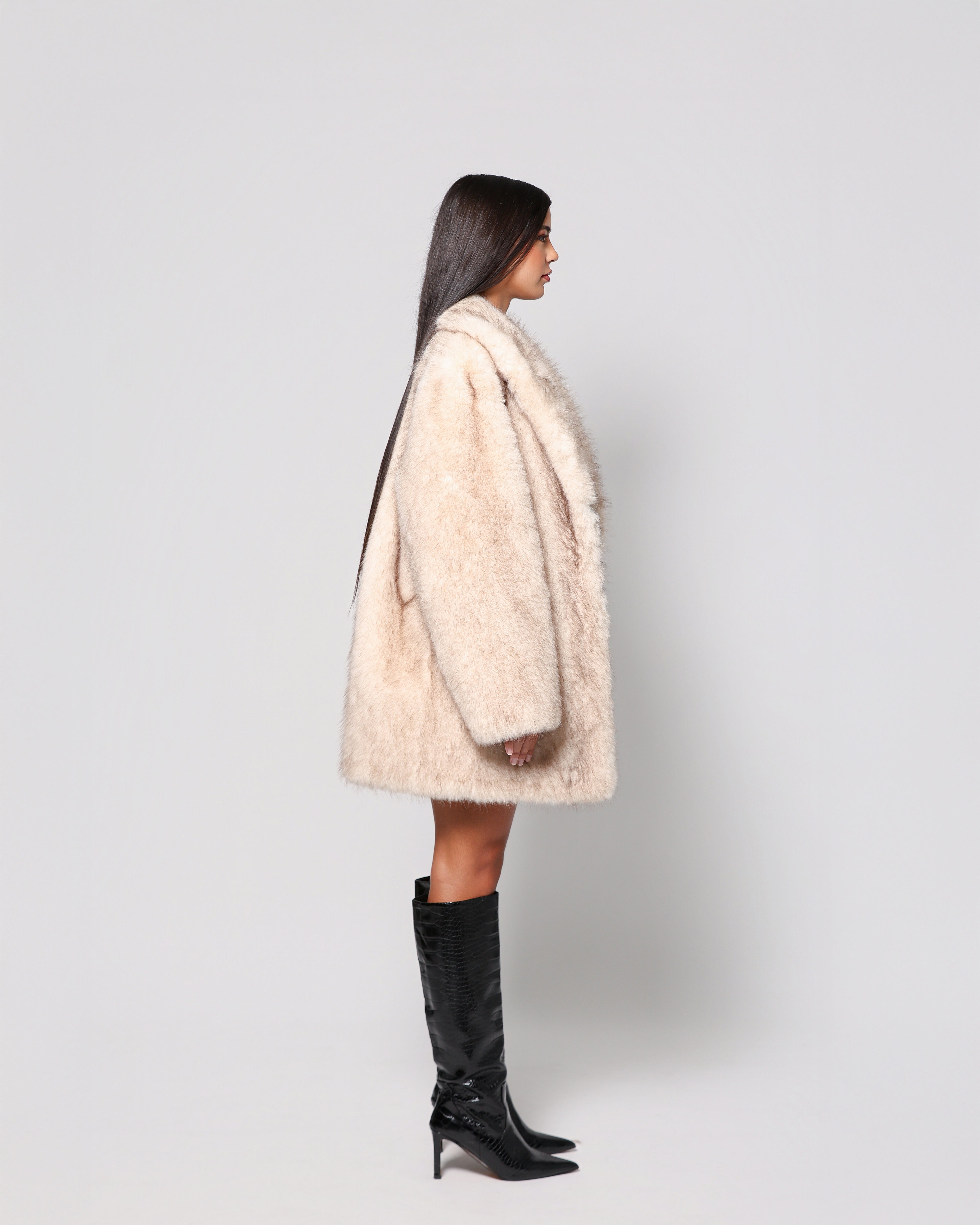 LUISA COAT - FAWN