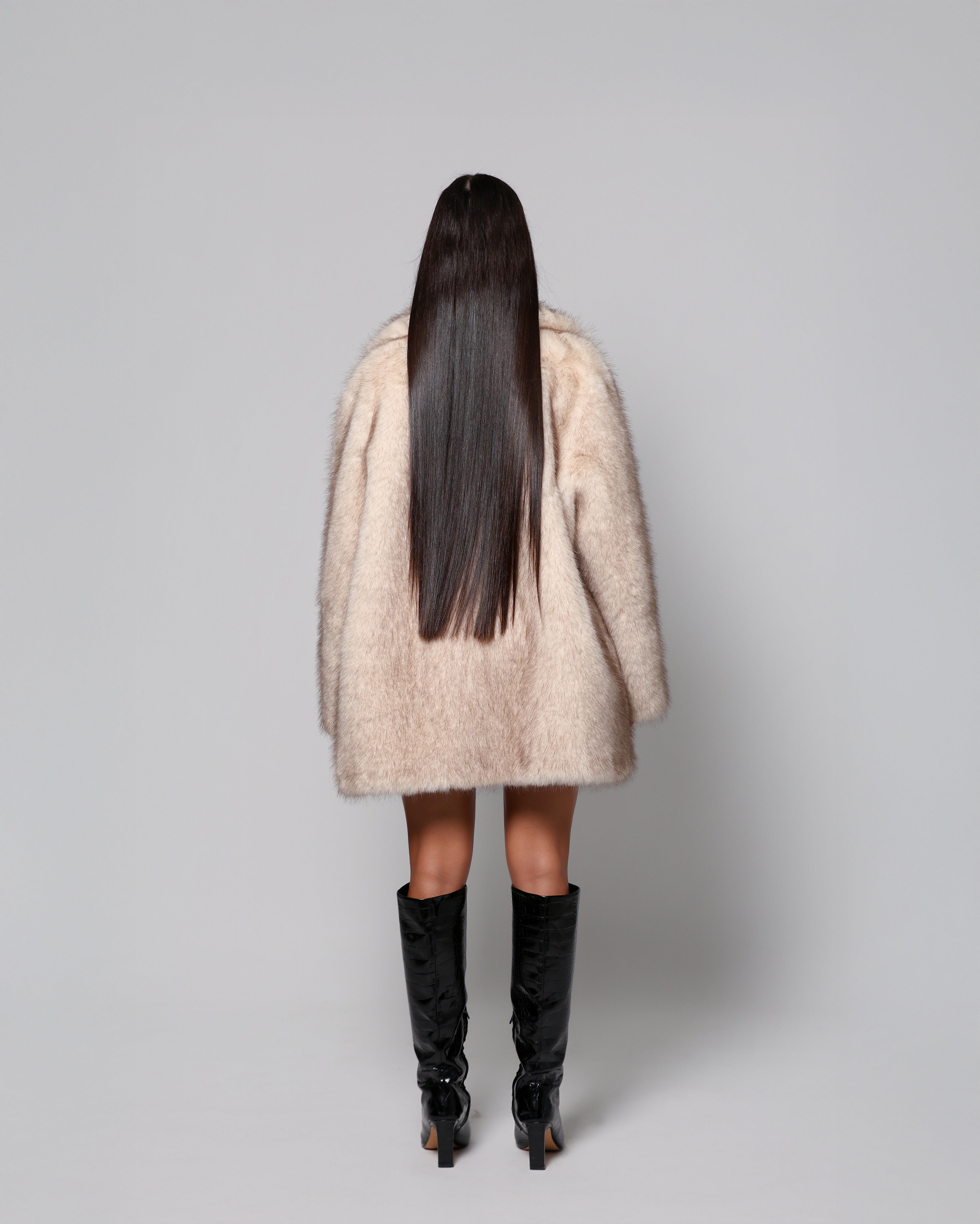 LUISA COAT - FAWN