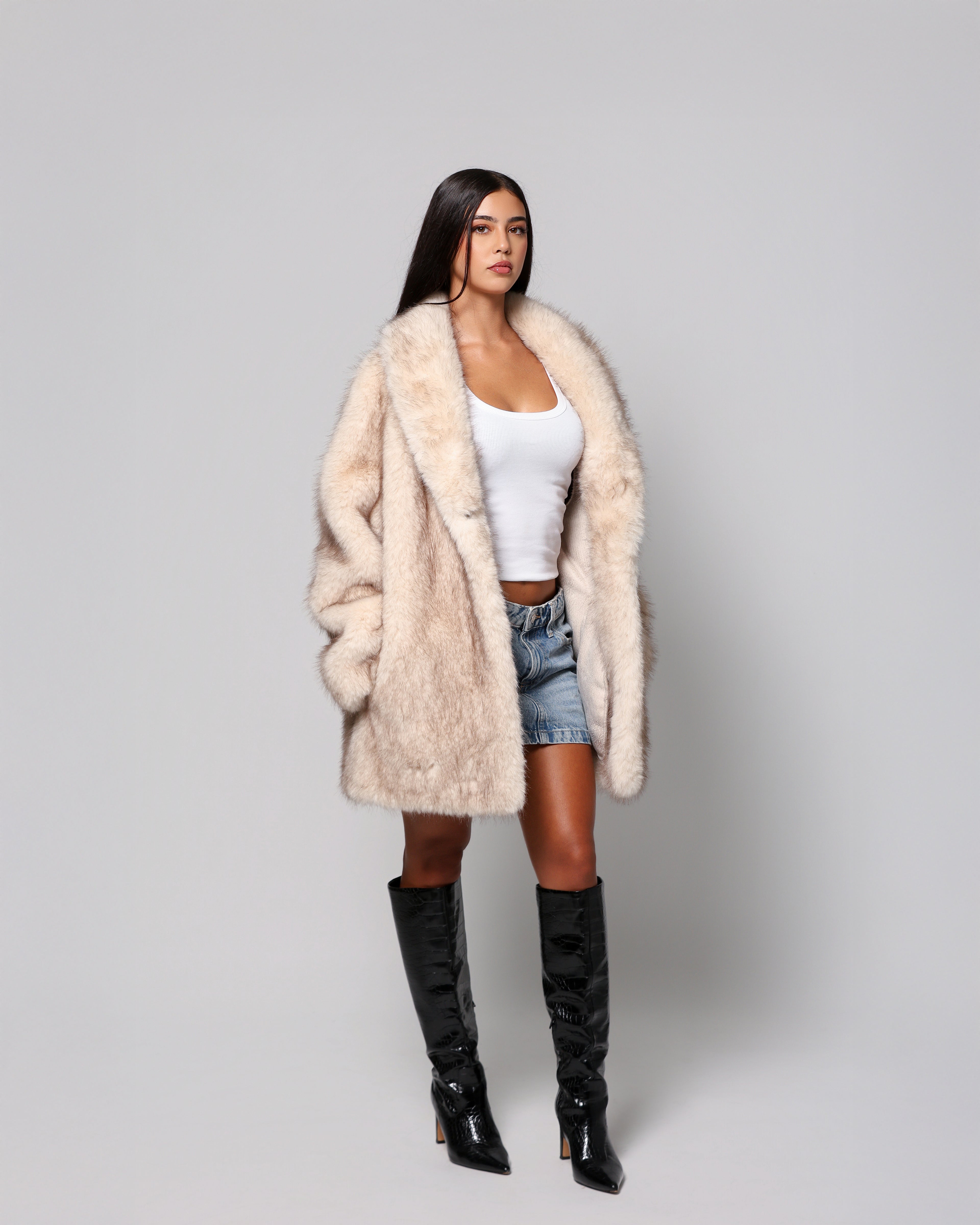 LUISA COAT - FAWN