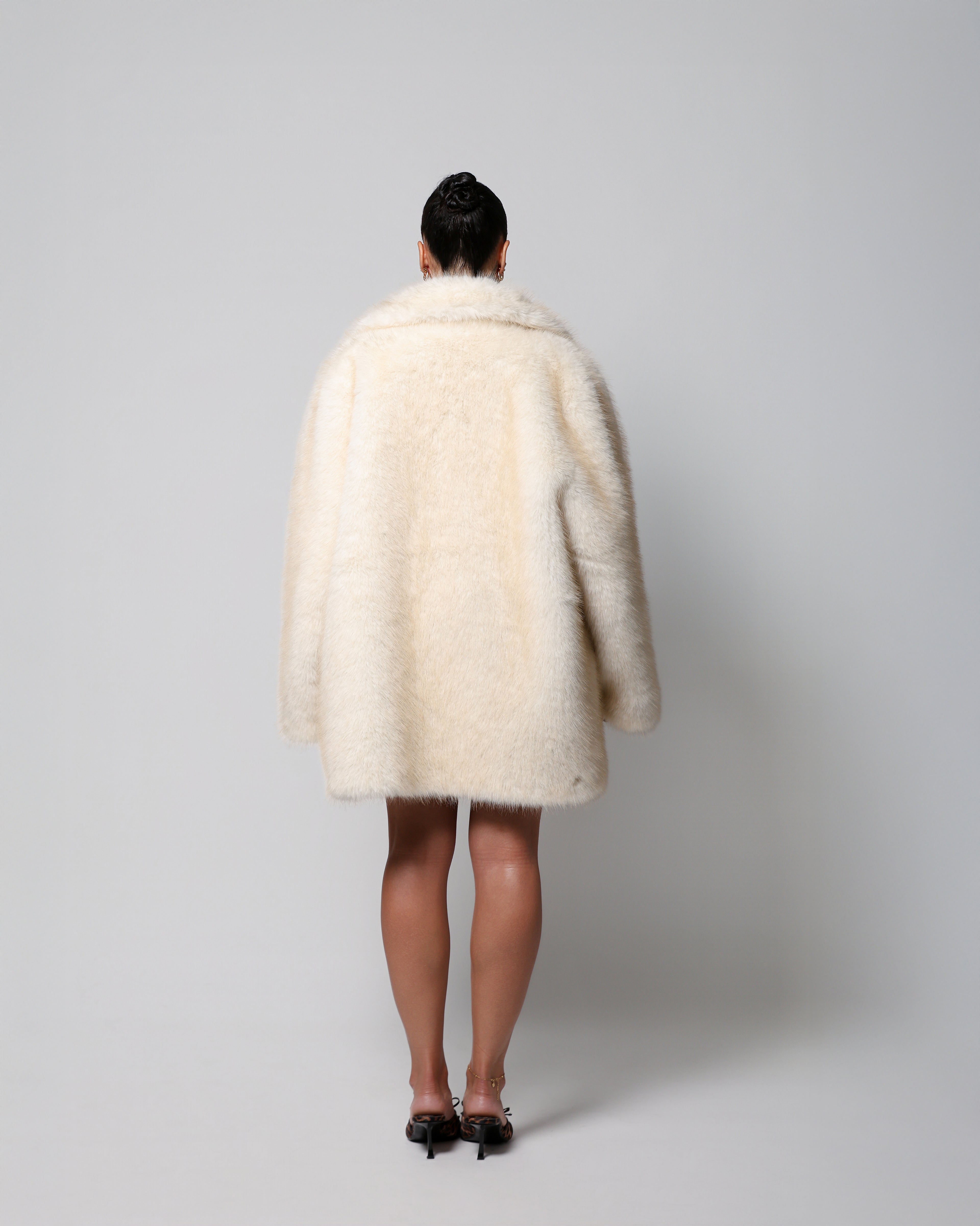 LUISA COAT - SNOW