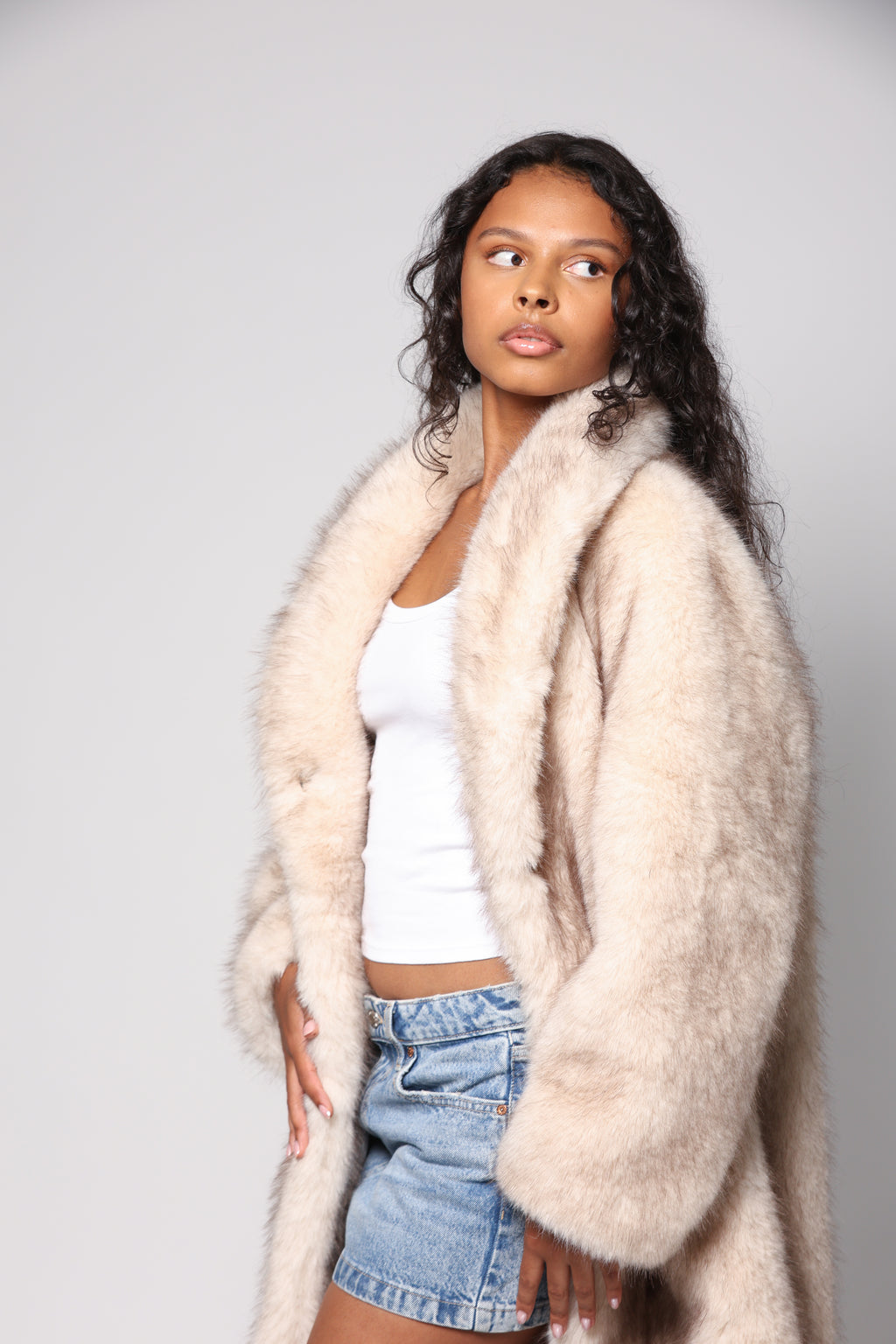 SKADI COAT - FAWN