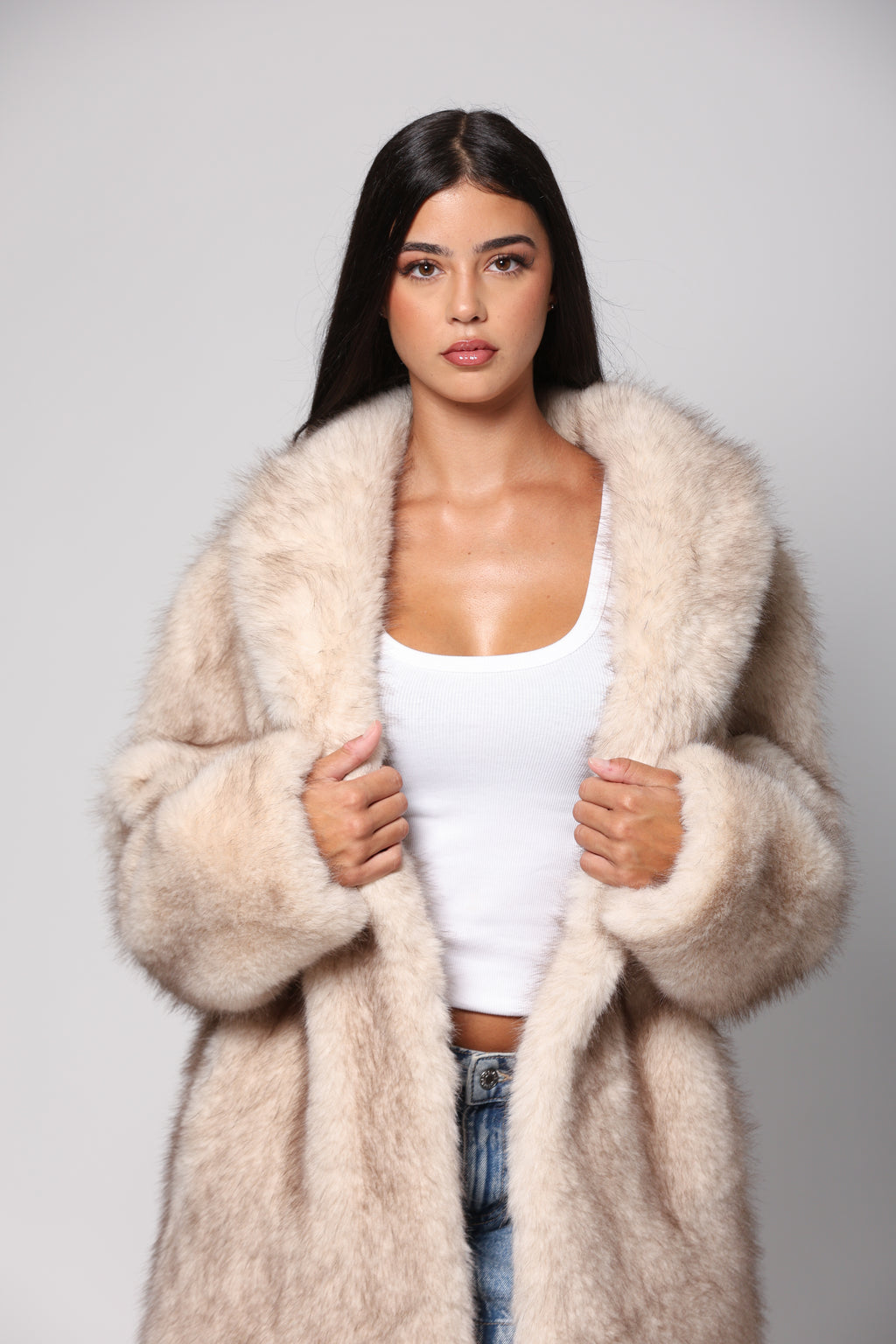 LUISA COAT - FAWN