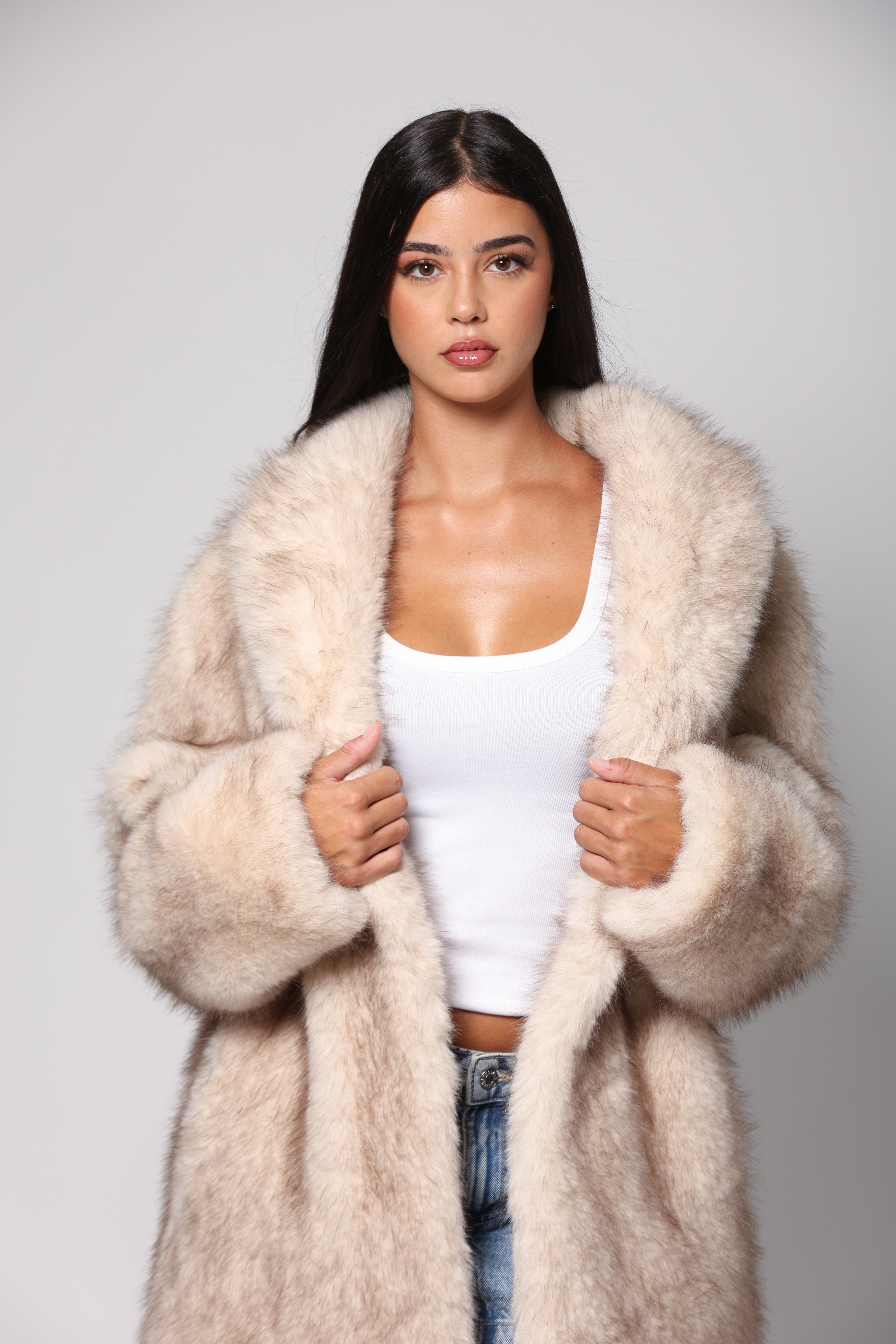 LUISA COAT - FAWN