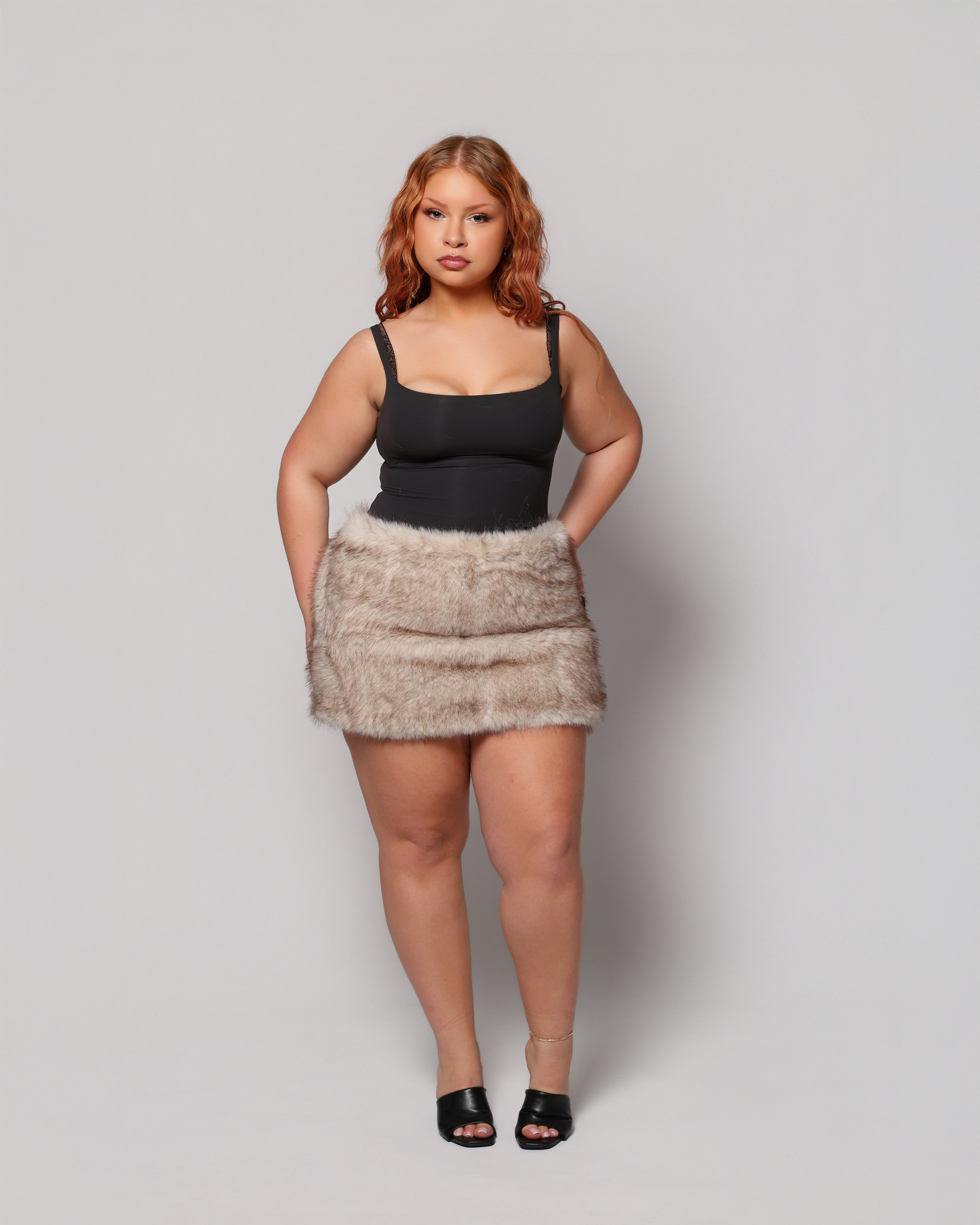 VERA SKIRT - WOLF